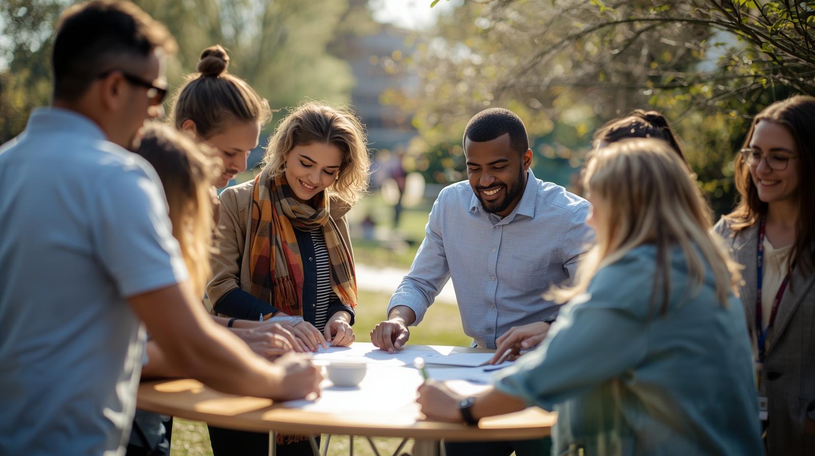 Horizons Consulting outdoor team building (1)